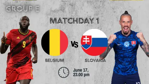 belgia vs slowakia